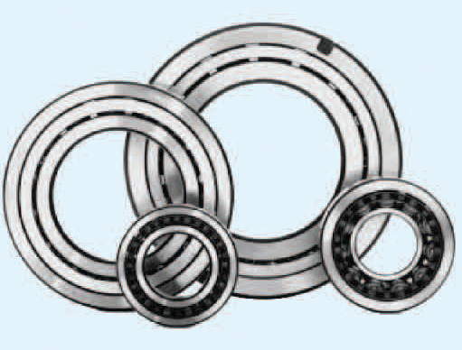 Four point contact ball bearing